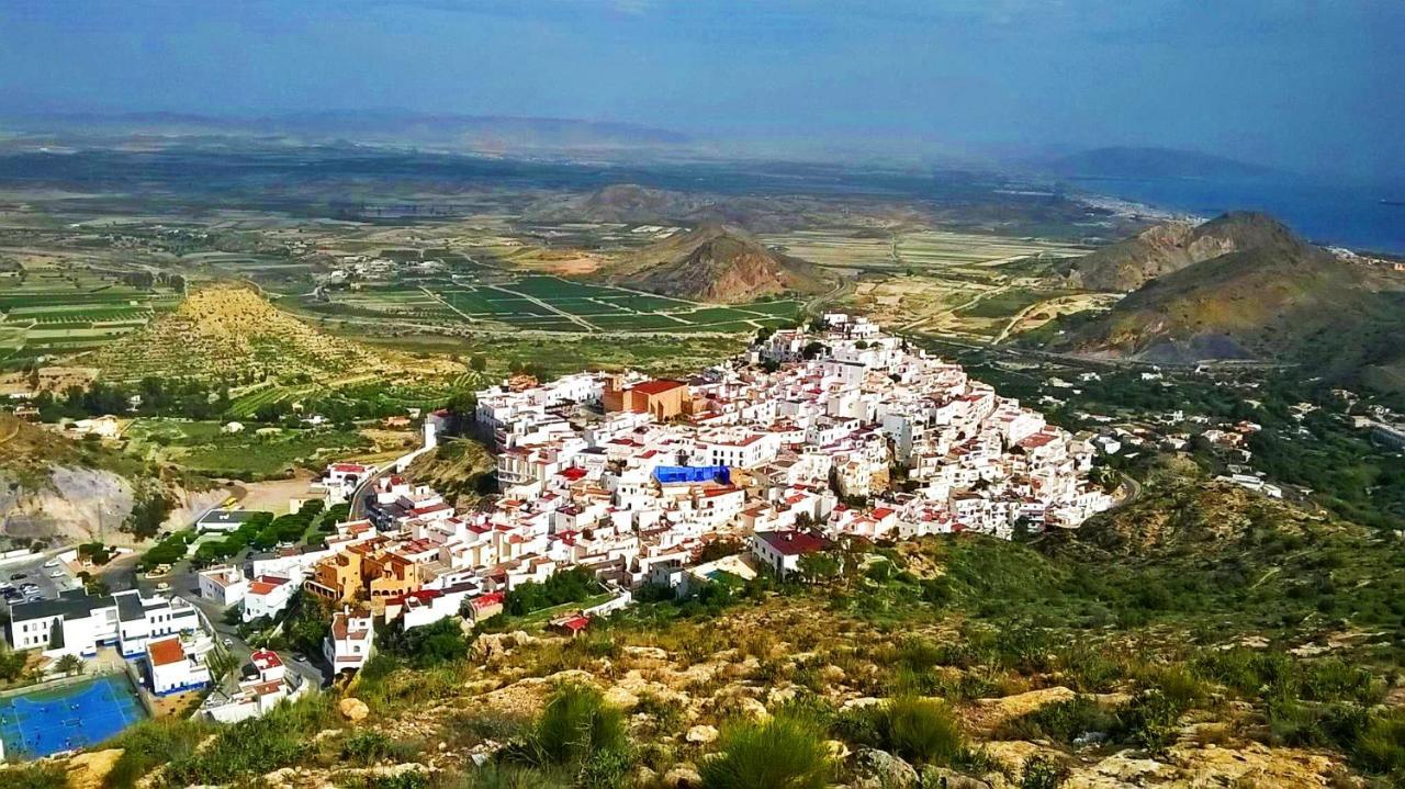 Casa Ridao-Habitacion Indalo Con Vistas Mojacar Luaran gambar